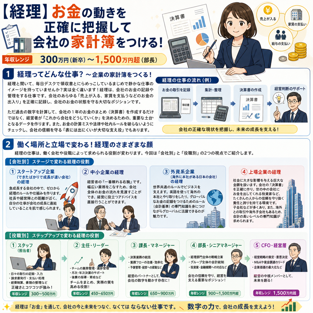 経理】お金の動きを正確に把握して会社の家計簿をつける！｜会計